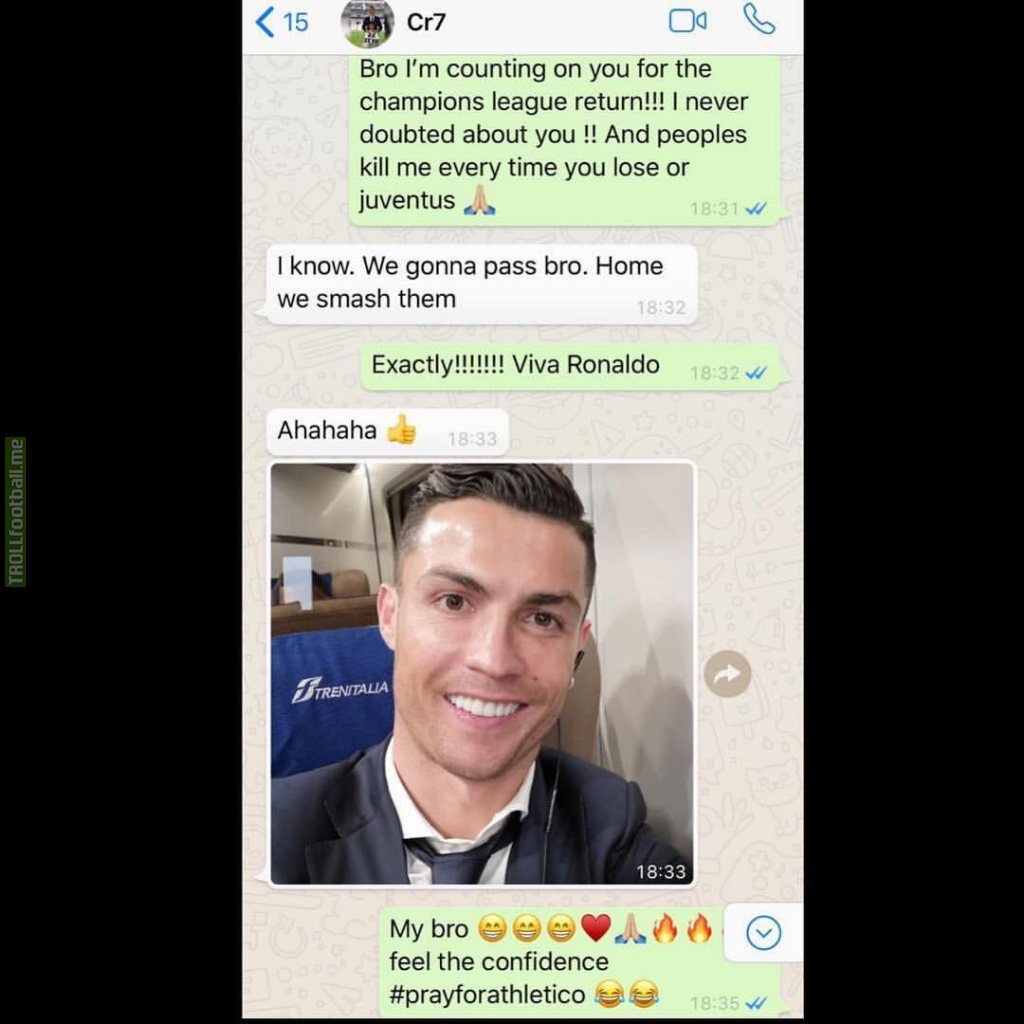 Former team-mate Patrice Evra reveals WhatsApp chat with Cristiano Ronaldo predicting epic comeback win