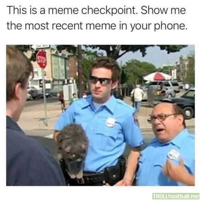 This is a Football Meme Checkpoint. You know what to do.