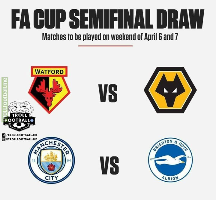 Is anyone really surprised to see Man City get the easiest draw again?? FACup