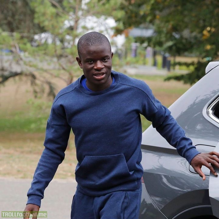 French coaches were shocked to find someone at France’s training base Clairefontaine at 6:30am this morning. It was N'Golo Kante; he was 6 hours early.
