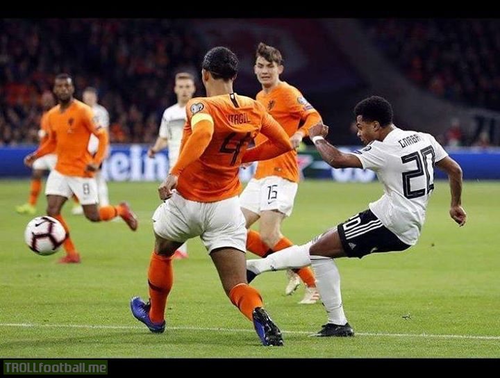 Last night Serge Gnabry made van Dijk look like a farmer and scored a belter, his 5th in his last 6 Germany caps.  Just a reminder Arsenal sold him for £5 million.