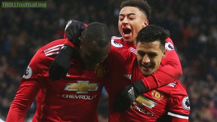 Manchester United attack is too good! 😳🔥  Romelu Lukaku has no goals in eight, Marcus Rashford has none in six, Alexis Sanchez has one in 15, Jesse Lingard one in 17 and Anthony Martial has managed one in 10.  SM10