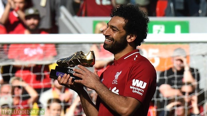 Another Year, Another Golden Boot..   Simply Egyptian King: Mohamed Salah!😍🇪🇬🔥