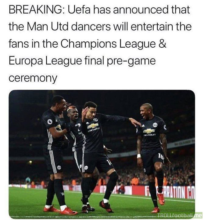 Man United still have a part to play in the Champions and Europa League 🔥
