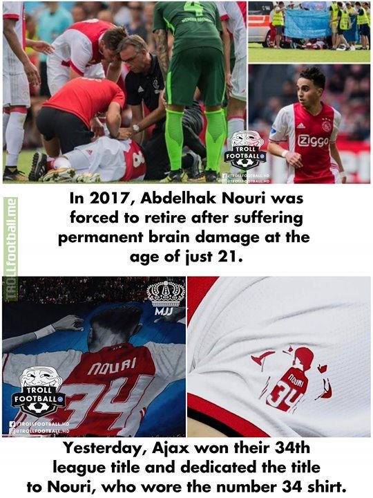 Huge Respect, AFC Ajax!👏💖   MoreThanAGame 😍