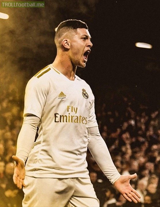 Jovic Looks Stunning Real Madrid. Jersey, It Suits Him!😍🔥