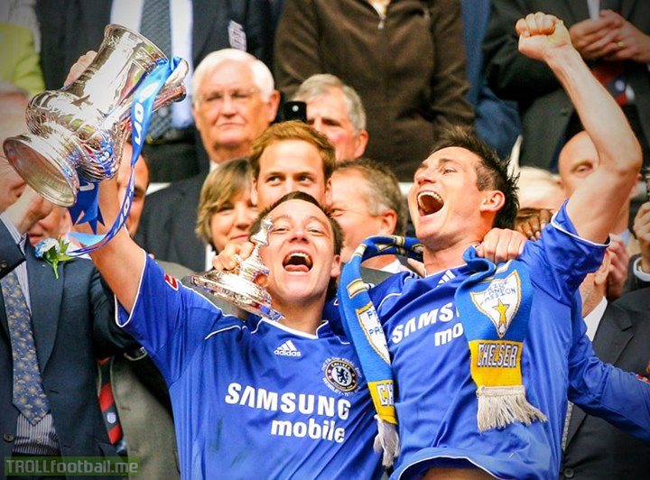 Terry’s Villa vs. Lampard’s Derby.   The Chelsea boys are competing for their first trophy in coaching 💪