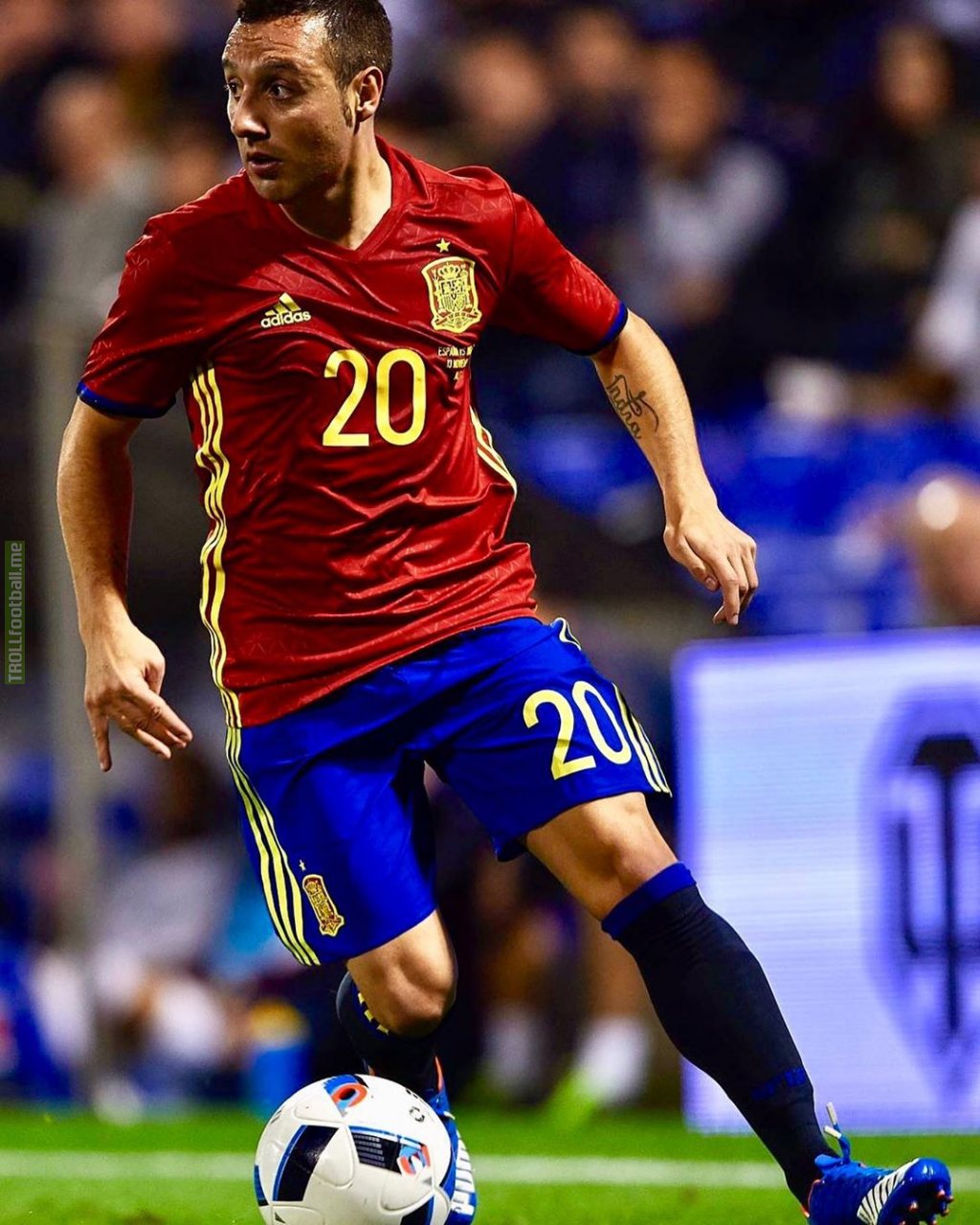 Santi Cazorla has been selected for the Spain national team squad.