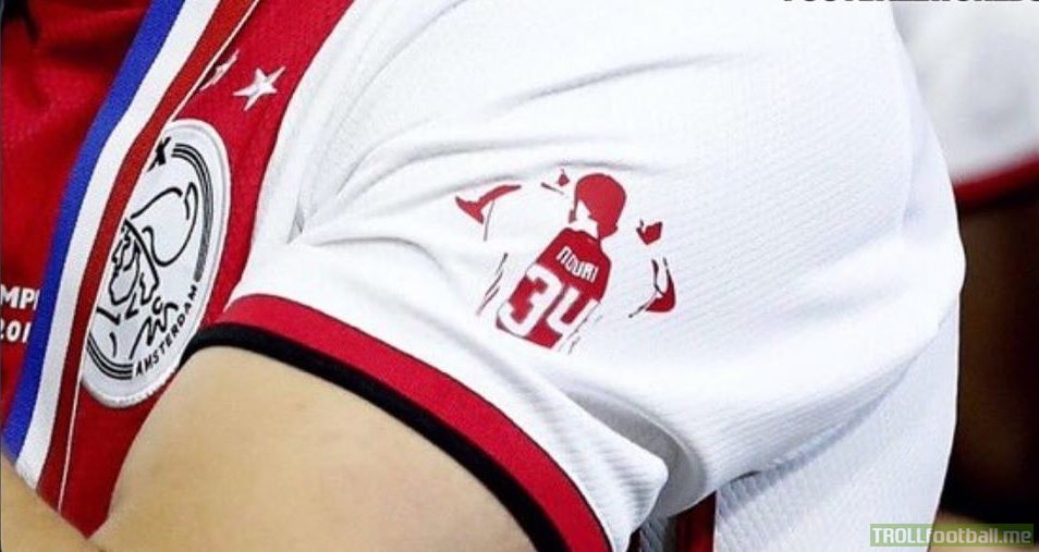 Two years after being forced to retire due to brain damage, at the age of 21, Ajax have dedicated their 34th Title to Nouri, who was famous for wearing the jersey number 34