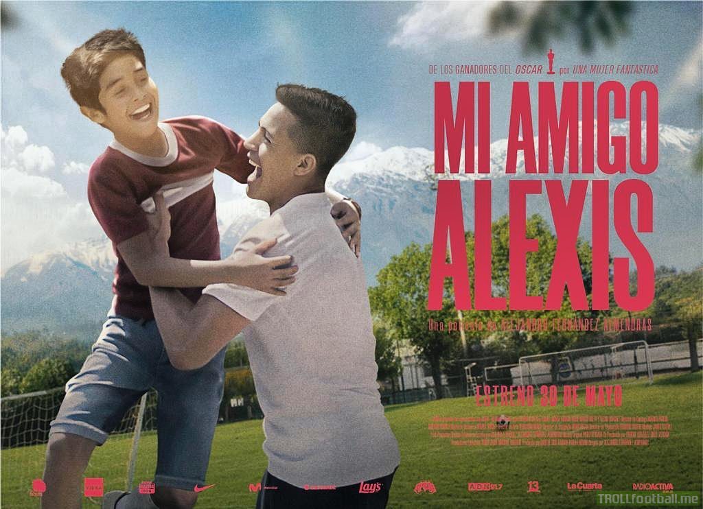 Alexis Sanchez starring in movie 'Mi Amigo Alexis', releasing on 30 May 2019.