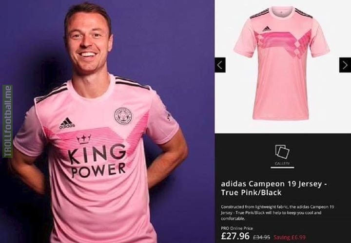 Leicester City are charging fans £55 for their new away kit..   That's one expensive badge. 😬😬😬