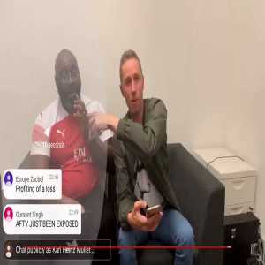 AFTV have been caught profiteering everytime Arsenal lose, two of their crew bragging about donations