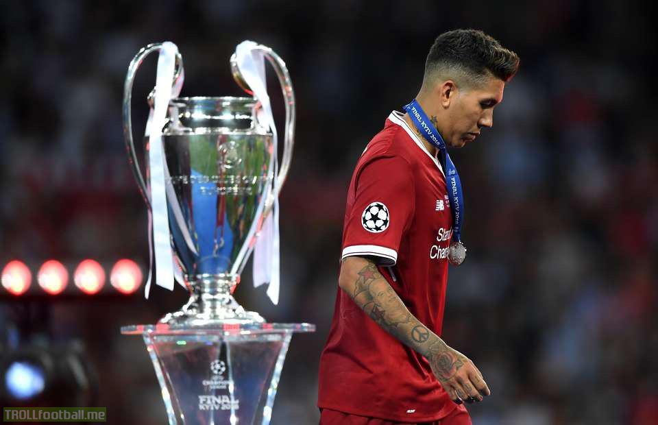 Roberto Firmino (27) has won his first ever title today.