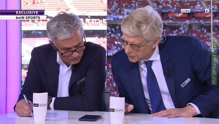 Wenger and Mourinho did an excellent job analyzing the game.