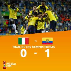 Ecuador win Third Place in the 2019 FIFA U20 World Cup