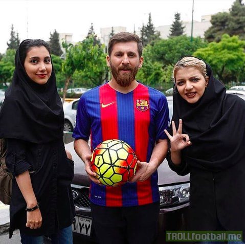 Reza Parastesh, an Iranian look-alike of Lionel Messi has been sued by 23 women for allegedly taking advantage of his resemblance to the Barcelona star to sleep with them.   😬😬😬