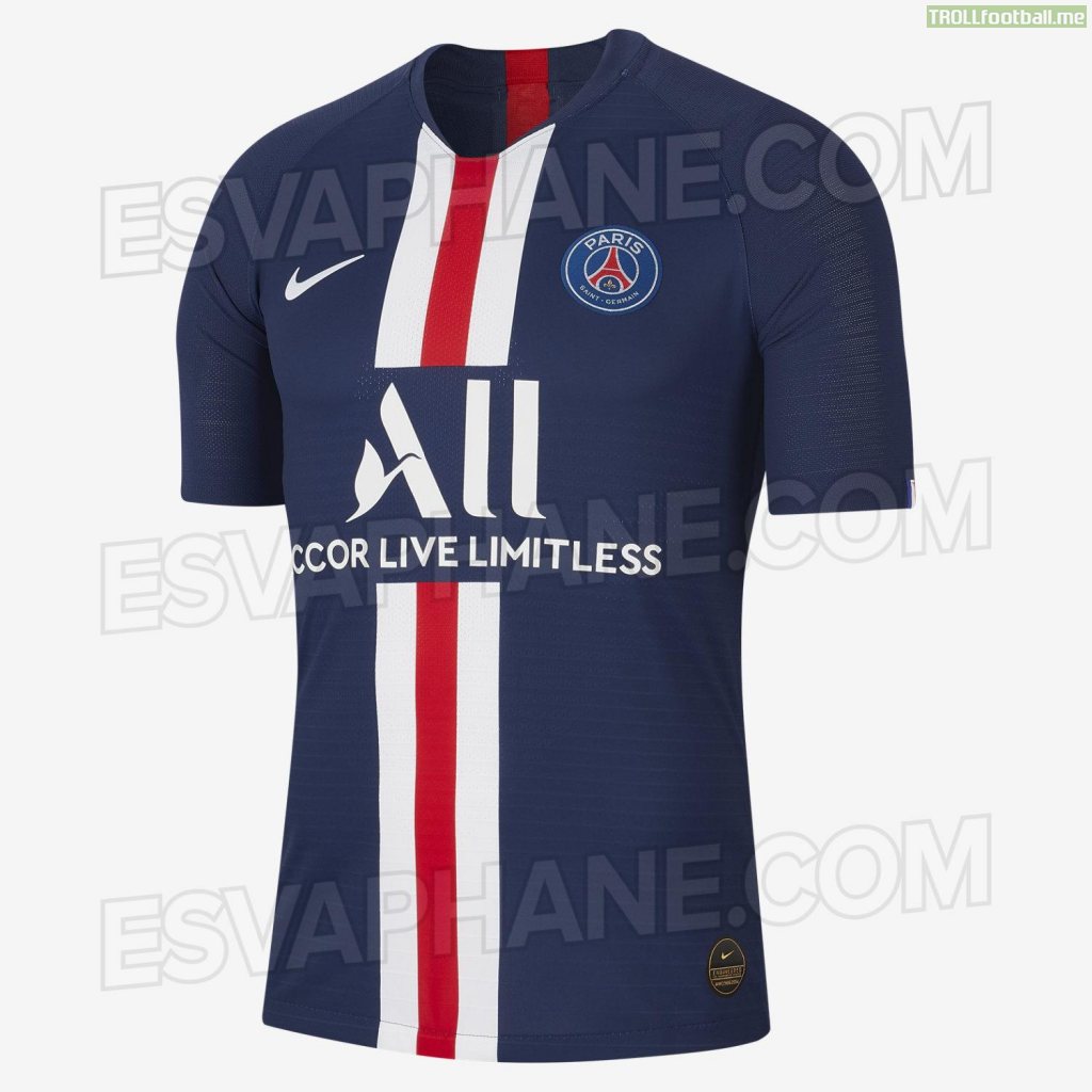 [Esvaphane] PSG 19-20 shirt official pictures leaked