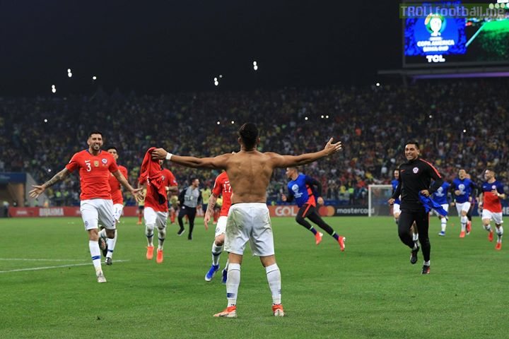🇨🇱 🙌 🇦🇷  Alexis Sanchez scores the decisive penalty, while Sergio Aguero, Juan Foyth and Nicolás Otamendi star as Chile and Argentina reach the Copa America semi-finals