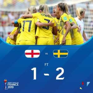 Sweden defeat England to take the bronze medal at FIFA Women’s World Cup
