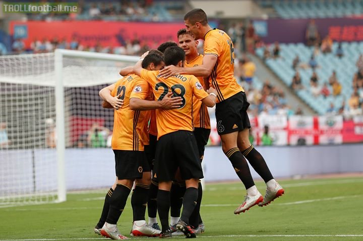 A 4-0 win, including a brace for Diogo Jota, earns Wolves a place in the PLAsiaTrophy final 🏆