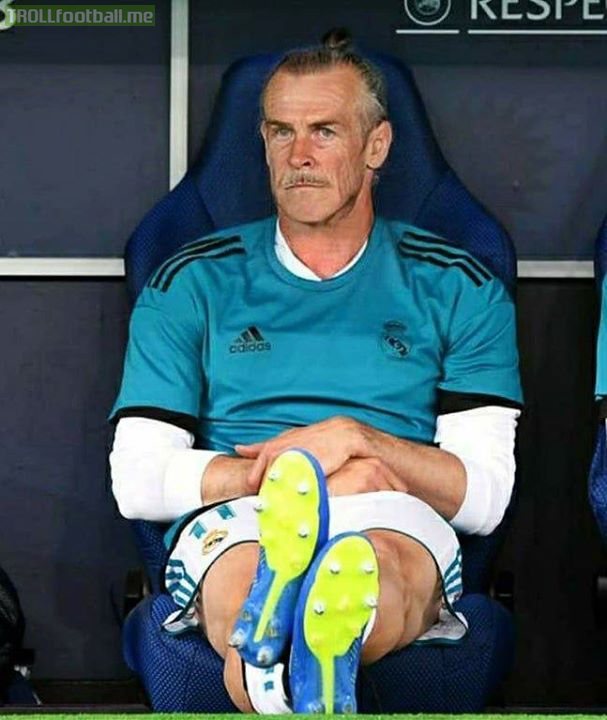 The year is 2059: Gareth Bale rejects offer to leave Real Madrid as his grandchildren like it in Spain.