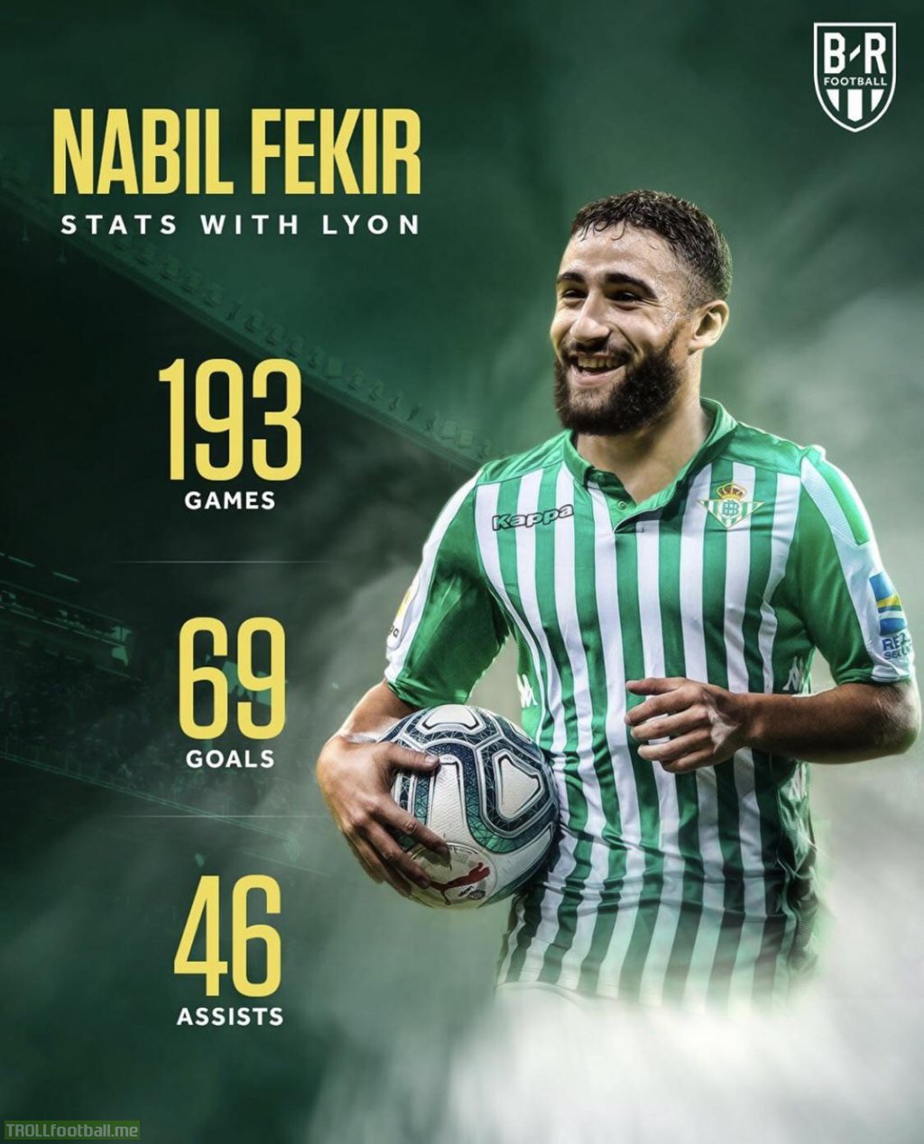OFFICIAL: Real Betis sign Nabil Fekir from Lyon