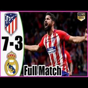 Real Madrid vs Atlético highlights 3 - 7 | 4 Costa scored 4 goals💪💪