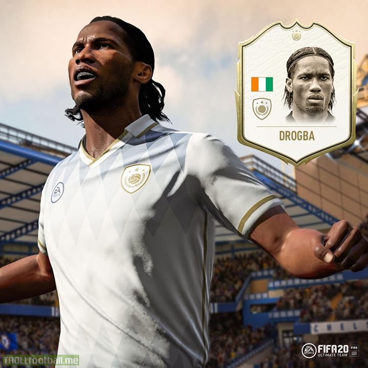 2️⃣ new Premier League ICONS will feature in FIFA20  🙌 🔥  Who would you have had at their peak, Ian Wright or Didier Drogba? 🤔