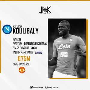 United have scheduled a meeting with Koulibaly's agent for later this week
