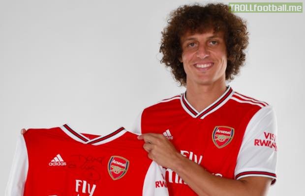 David Luiz: "I joined Arsenal to win trophies and play on the biggest stage".  Chelsea literally just beat Arsenal a 2 months ago to win the Europa League 😂😂