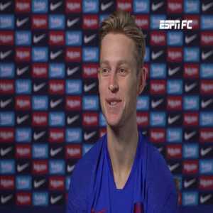 Frenkie de Jong: Before last season started there were about 6 or 7 of us guys at Ajax that were thinking about leaving the club to try and develop somewhere else before Ajax showed us a video that convinced us to stay. (full 10 min interview)