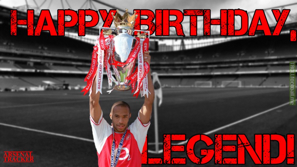 Happy birthday, Thierry Henry!