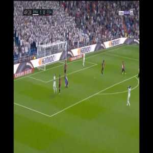 Real Madrid vs Osasuna - Luka Jović missed chance 49’