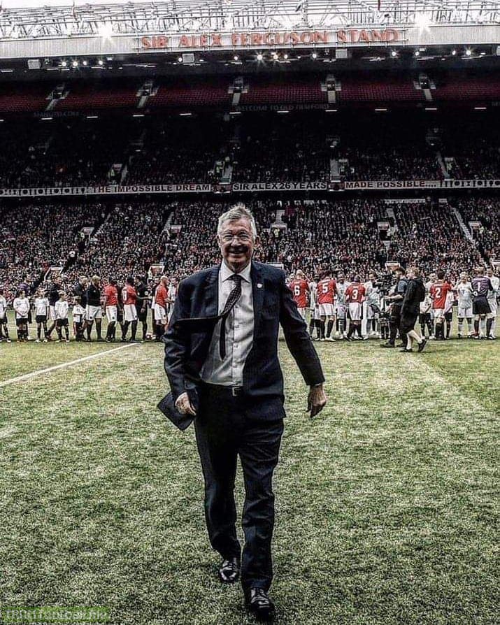 "I've never played for a draw in my life." Sir Alex Ferguson
