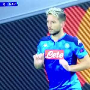 Dries Mertens' peculiar celebration vs. Salzburg was dedicated to Napoli's kitman Tommaso Starace who didn't make the trip due to an accident