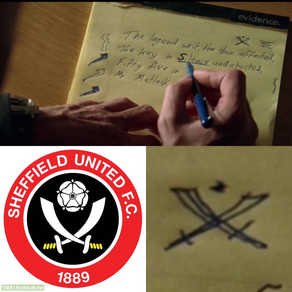 In National Treasure (2004), actor Sean Bean hid a reference to his favourite football team, Sheffield United FC.