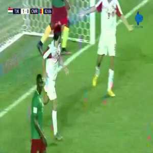 Creative free-kick routine by Tajikistan vs Cameroon at the 2019 FIFA U17 World Cup