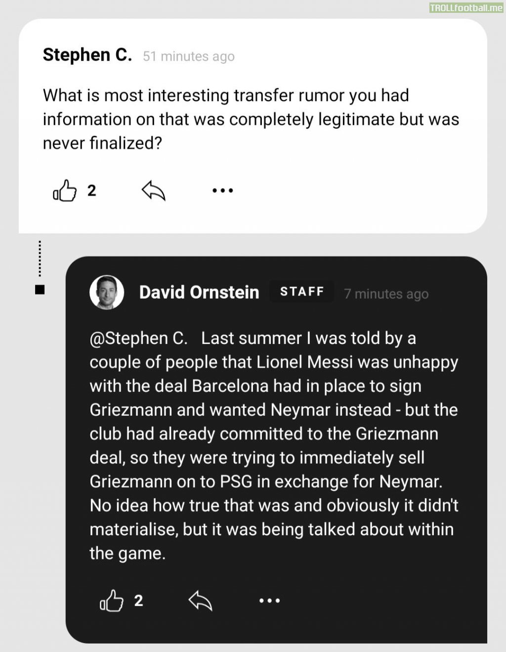 David Ornstein on Griezmann to Barca transfer.