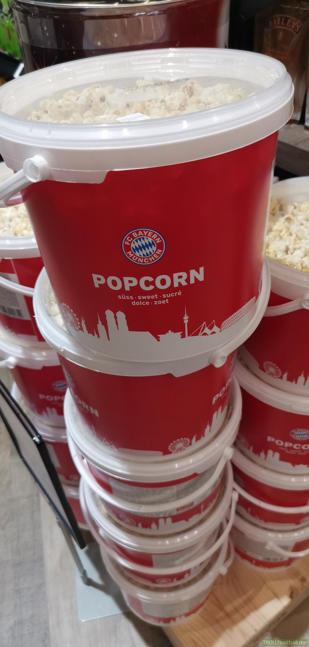 Fc bayern in the popcorn business now? Watch out Garrett's