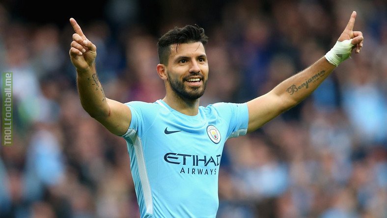 Sergio Aguero has finished this decade with the most goals scored in the Premier League (174)
