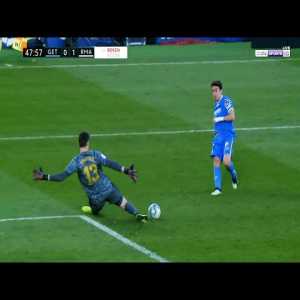 Thibaut Courtois amazing save (Getafe vs Real Madrid)