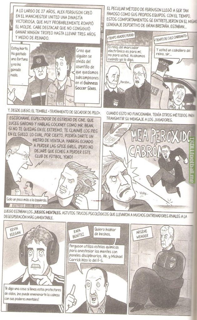 Sir Alex Ferguson's section in La Historia Ilustrada del Futbol. (It's in Spanish)