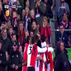 Feyenoord 1-0 FC Emmen : Oğuzhan Özyakup 2'