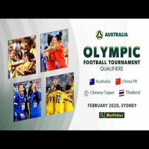 [Women's Olympic Qualifiers] Australia v Taiwan (Chinese Taipei) | Official Live Broadcast