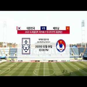 Highlight: Korea 3-0 Vietnam (2020 Olympic Tokyo Qualification)