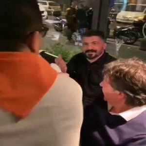 Gattuso was pranked (coffee spill prank) by a waiter in Napoli. Here's his reaction