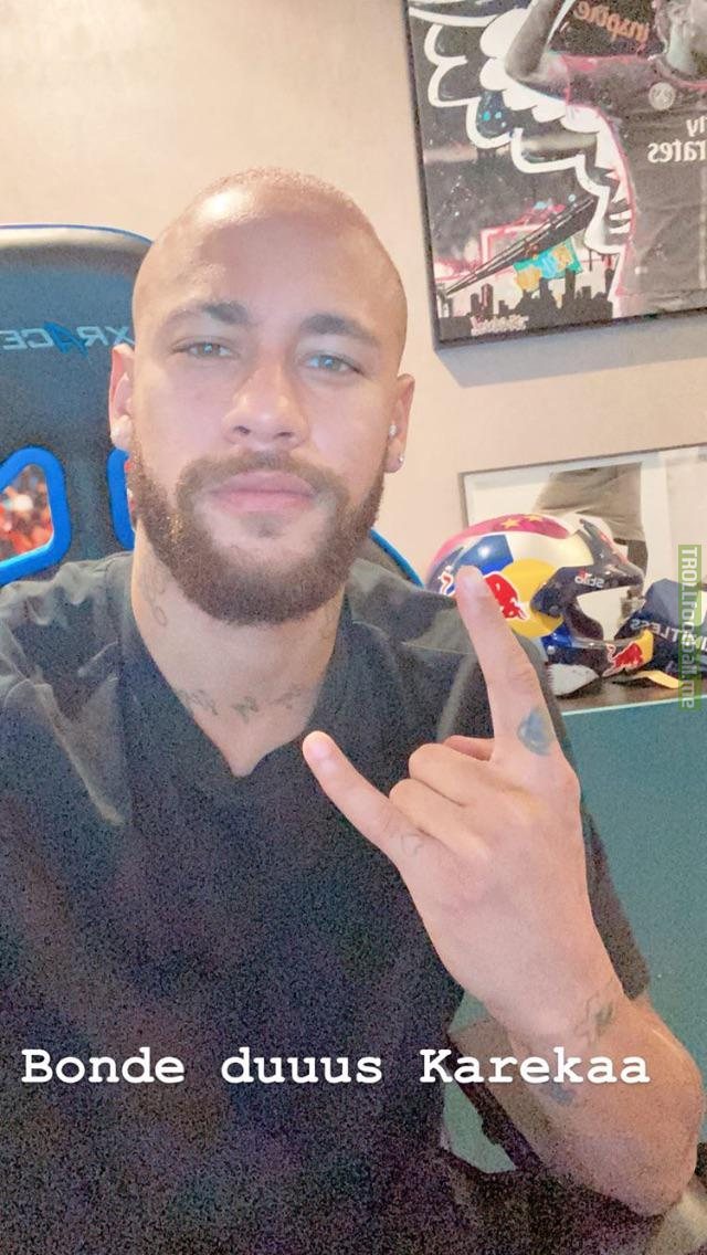 Neymar’s new hairstyle