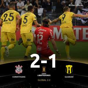 Club Guarani have advanced to the Third Stage of the Copa Libertadores