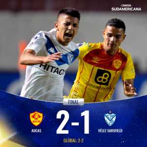 Velez Sarsfield have advanced to the Second Stage of the Copa Sudamericana