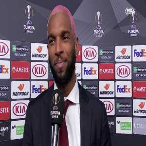 Ryan Babel: "I don't know if I'll ever do the same, it happens in the heat of the moment.That guy (Nyom) was being very annoying. Getafe hasn't impressed me. Next week, at home, we'll play better and with a different ref"